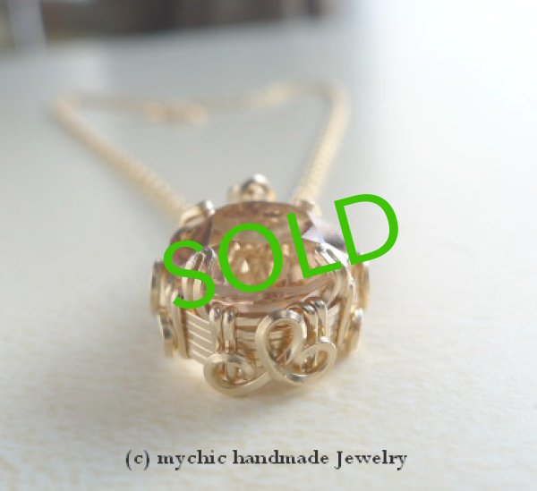 画像4: 5.8ct シナモンブラウンカラートパーズペンダント (4)